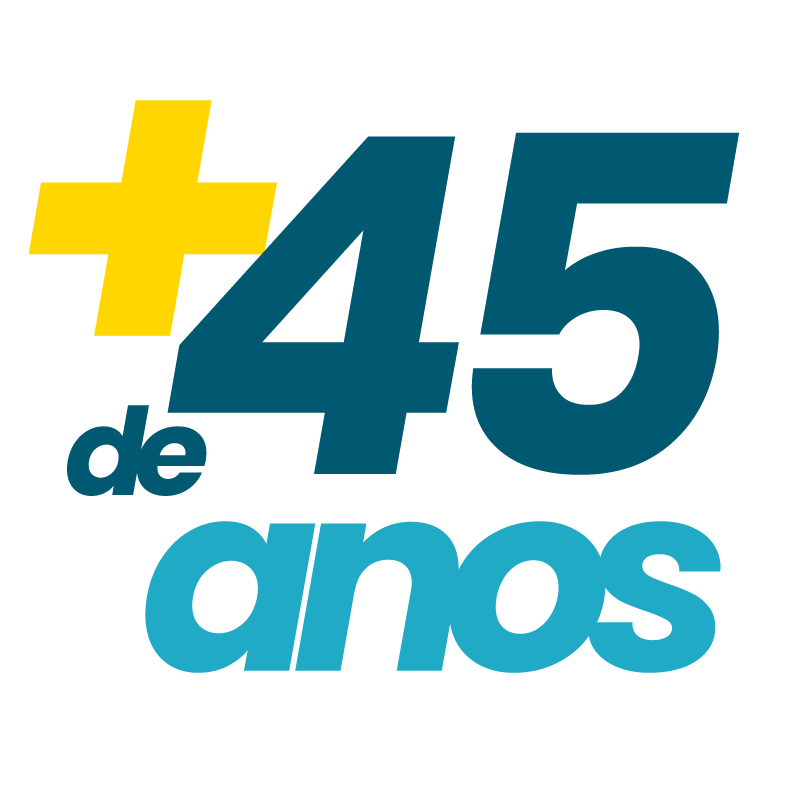Mais de 45 anos de experiência